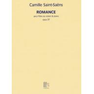 Saint-Saëns Romance Op.37 for Flute (or Violin) an...