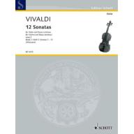 Vivaldi, 12 Sonatas for Violin Book 2