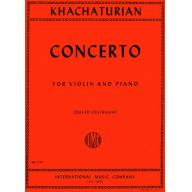 Khachaturian, Concerto for Violin and Piano