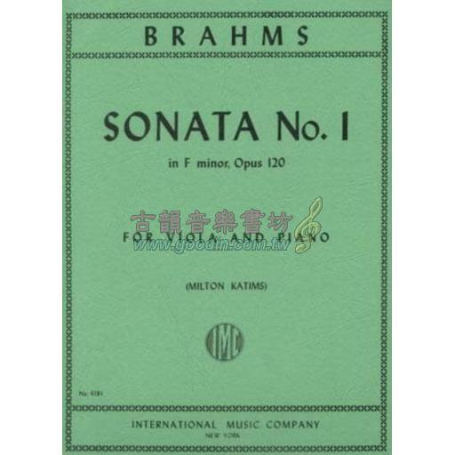 Brahms, Sonata No.1 in F minor Op.120