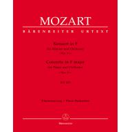 Mozart Concerto for Piano and Orchestra No.11 in F...