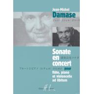 Jean-Michel Damase, Sonate en concert Op.17 For Fl...