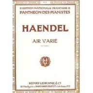 Haendel, Air varie (Le forgeron)