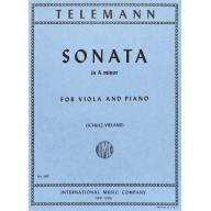 Telemann, Sonata in A minor