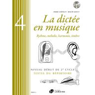 La dictée en musique Vol.4 - Niveau Début De 2eme ...